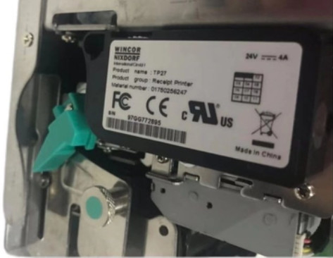 01750256247 1750256247 Wincor Nixdorf TP27 Принтер квитанции Принтер TP27 (P1 + M1 + H1) 80 мм Части банкомата