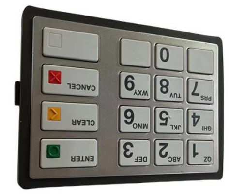 49249441768A 49-249441-768A Части банкомата Diebold Клавиатура EPP7 PCI-Plus LGE ST STL HTR ENG(US) Запчасти банкомата